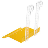 Maxbell Hanging Hook Yellow Acylic Turtle Ramp Shelf - Tortoise Basking Platform