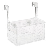 Maxbell 2 in 1 Acrylic Aquarium Tortoise Turtle Seedling Isolation Hatchery Box S