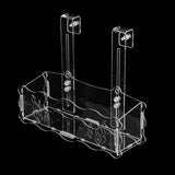 Maxbell Aquatic Plant Crystal Acrylic Cup Pot for Aquarium Fish Tank Plant Holder