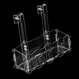 Maxbell Aquatic Plant Crystal Acrylic Cup Pot for Aquarium Fish Tank Plant Holder