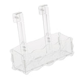 Maxbell Aquatic Plant Crystal Acrylic Cup Pot for Aquarium Fish Tank Plant Holder