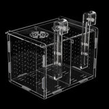 Maxbell Plastic Aquarium Young Fish Breeding Hatchery Incubator Isolation Box Clear