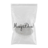 Maxbell Gold Ceramic Flat Cat Bowl Pet Animal Food Water Dish Cat Face Design White