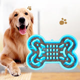 Maxbell Slow Feed Interactive Pet Bowl Dog Cat Stop Bloat Choking Feeder  Blue