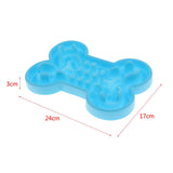 Maxbell Slow Feed Interactive Pet Bowl Dog Cat Stop Bloat Choking Feeder  Blue