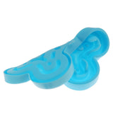 Maxbell Slow Feed Interactive Pet Bowl Dog Cat Stop Bloat Choking Feeder  Blue