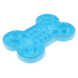 Maxbell Slow Feed Interactive Pet Bowl Dog Cat Stop Bloat Choking Feeder  Blue