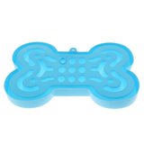 Maxbell Slow Feed Interactive Pet Bowl Dog Cat Stop Bloat Choking Feeder  Blue