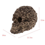 Max Aquarium Decorative Resin Skull Crawler Dragon Lizards Fish Tank Decoration 1