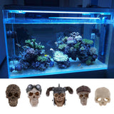Max Aquarium Decorative Resin Skull Crawler Dragon Lizards Fish Tank Decoration 1