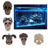 Max Aquarium Decorative Resin Skull Crawler Dragon Lizards Fish Tank Decoration 1