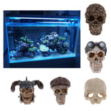 Max Aquarium Decorative Resin Skull Crawler Dragon Lizards Fish Tank Decoration 1