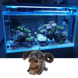 Max Aquarium Decorative Resin Skull Crawler Dragon Lizards Fish Tank Decoration 3