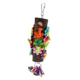 Maxbell Pet Bird Parrot Solid Wood Cage Hammock Swing Toy Hanging Bite Toy