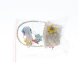 Maxbell Birds Parrot Swing Flower Basket Bell Hanging Cage Bite Chew Toy