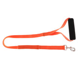 Maxbell Padded Double Handle Dog Leash Dog Training Leash Walking Lead Orange
