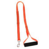 Maxbell Padded Double Handle Dog Leash Dog Training Leash Walking Lead Orange