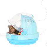 Maxbell Hamster Nest Takeout Carrier Gerbil Mouse Rat Small Animals House Cage