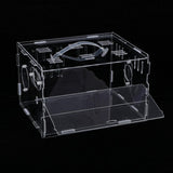 Maxbell Hamster Cage Acrylic Portable Villa Cage Small Pet House Nest single layer