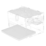 Maxbell Acrylic Hamster Cage House Nest Play Space Habitat Single-deck Small Drawer
