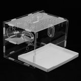 Maxbell Acrylic Hamster Cage House Nest Play Space Habitat Single-deck Small Drawer