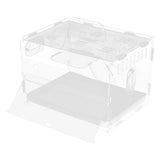 Maxbell Acrylic Hamster Cage House Nest Play Space Habitat Single-deck Small Drawer