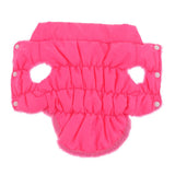 Maxbell Dog Cold Weather Coat Warm Cotton Doggie Vest for Small Medium Dog Pink L