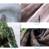 Maxbell Pet 3D Digital Dog Cat Blanket, Snuggle Cozy Flannel Puppy Cushion Sleep Mat Pumpkin 2