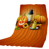 Maxbell Pet 3D Digital Dog Cat Blanket, Snuggle Cozy Flannel Puppy Cushion Sleep Mat Pumpkin 2