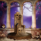 Maxbell Pet 3D Digital Dog Cat Blanket, Snuggle Cozy Flannel Puppy Cushion Sleep Mat Halloween Night 2