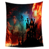 Maxbell Pet Dog Cat Mat 3D Digital Printing Blanket Cushion Pad Halloween Sky