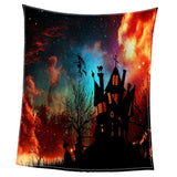 Maxbell Pet Dog Cat Mat 3D Digital Printing Blanket Cushion Pad Halloween Sky