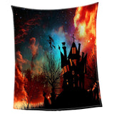 Maxbell Pet Dog Cat Mat 3D Digital Printing Blanket Cushion Pad Halloween Sky