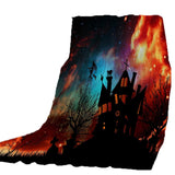 Maxbell Pet Dog Cat Mat 3D Digital Printing Blanket Cushion Pad Halloween Sky