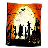 Maxbell Pet Dog Cat Mat 3D Digital Printing Blanket Cushion Pad Halloween Moonlight
