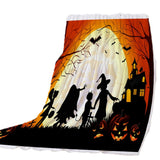 Maxbell Pet Dog Cat Mat 3D Digital Printing Blanket Cushion Pad Halloween Moonlight