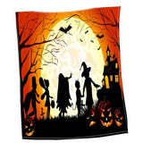 Maxbell Pet Dog Cat Mat 3D Digital Printing Blanket Cushion Pad Halloween Moonlight