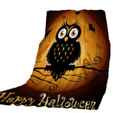 Maxbell Pet Dog Cat Mat 3D Digital Printing Blanket Cushion Pad Halloween Owl