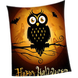 Maxbell Pet Dog Cat Mat 3D Digital Printing Blanket Cushion Pad Halloween Owl