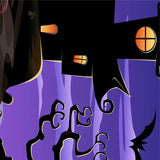 Maxbell Pet Dog Cat Mat 3D Digital Printing Blanket Cushion Pad Purple Halloween