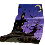 Maxbell Pet Dog Cat Mat 3D Digital Printing Blanket Cushion Pad Purple Halloween