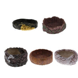 Maxbell Pet Feeder Bowl Basin Resin Non-toxic Food Water Pot for Reptile Turtle 01