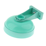 Maxbell Pet Dog Cat Bowl Hang Stationary Cage Bowl Plastic Detachable Dog Bowl Blue