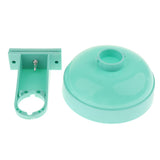 Maxbell Pet Dog Cat Bowl Hang Stationary Cage Bowl Plastic Detachable Dog Bowl Blue