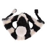 Maxbell 2PCS Pet Cat Dog Hat + Scarf Christmas Xmas Holiday Costume Apparel  Black S