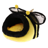 Maxbell Small Pet Sleep Play Nest Hamster Bed Hammock Warm Cave House Bee L