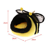 Maxbell Small Pet Sleep Play Nest Hamster Bed Hammock Warm Cave House Bee L