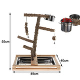 Max Parrot Stand Climbing Game Frame Bird Cockatiel Playground Perch Gym Toy