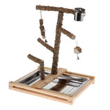 Max Parrot Stand Climbing Game Frame Bird Cockatiel Playground Perch Gym Toy
