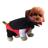 Maxbell Halloween Pet Dog Vampire Suit  Funny Cloak Cape Festival Cosplay Costume XL